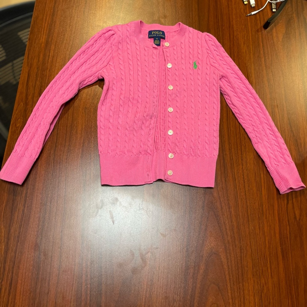 Ralph Lauren Girls Sweater Size 5
